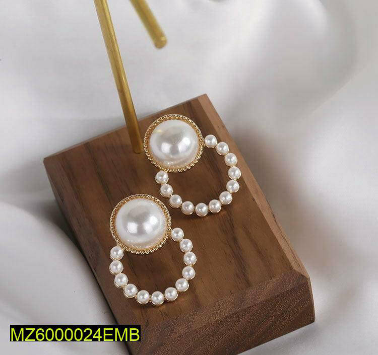 Pearl Earrings For Girls