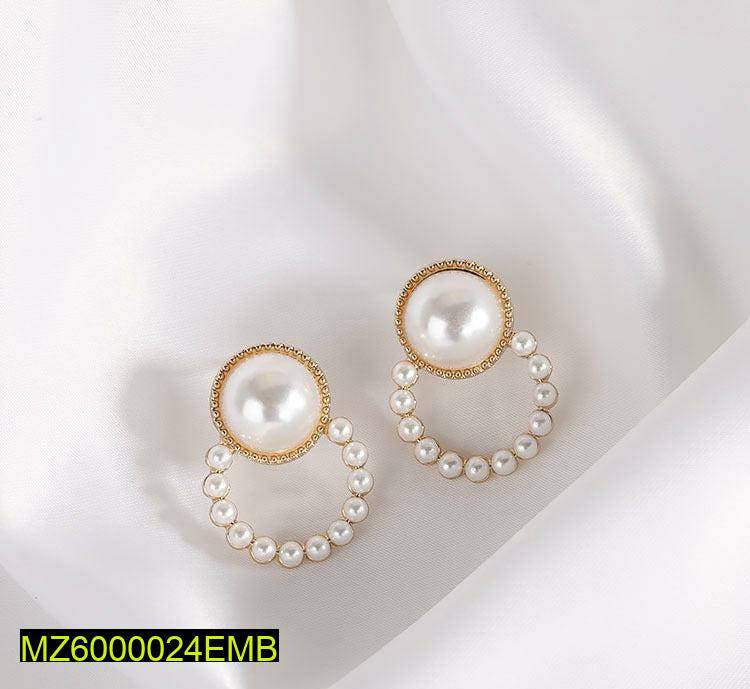Pearl Earrings For Girls